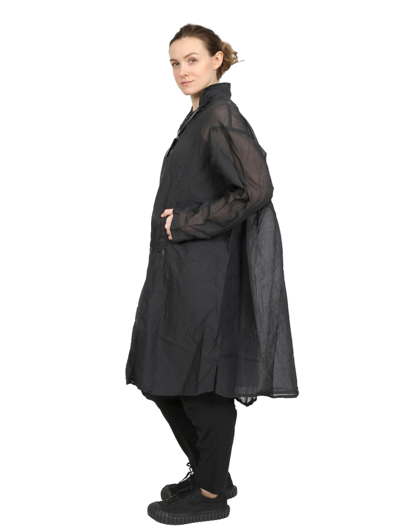 Rundholz DIP - Wide cotton voile dress - 1252580902