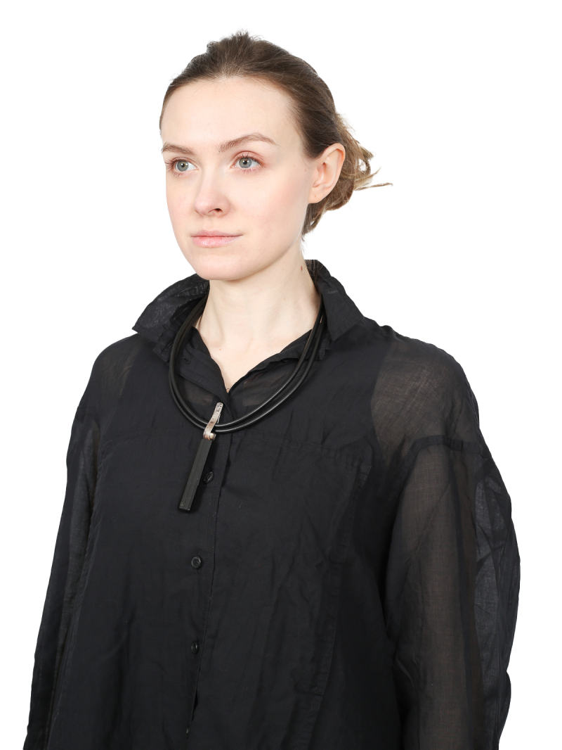 Rundholz DIP - Wide cotton voile dress - 1252580902