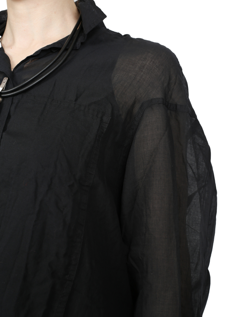 Rundholz DIP - Wide cotton voile dress - 1252580902