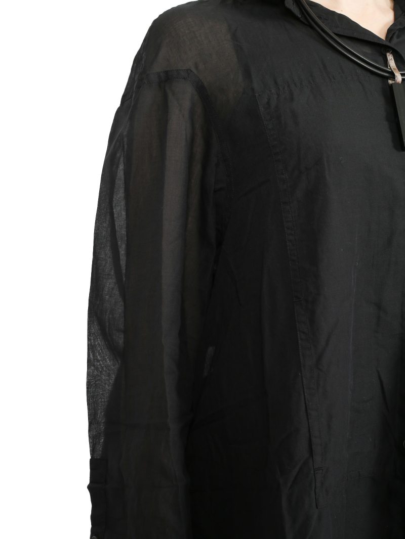 Rundholz DIP - Wide cotton voile dress - 1252580902