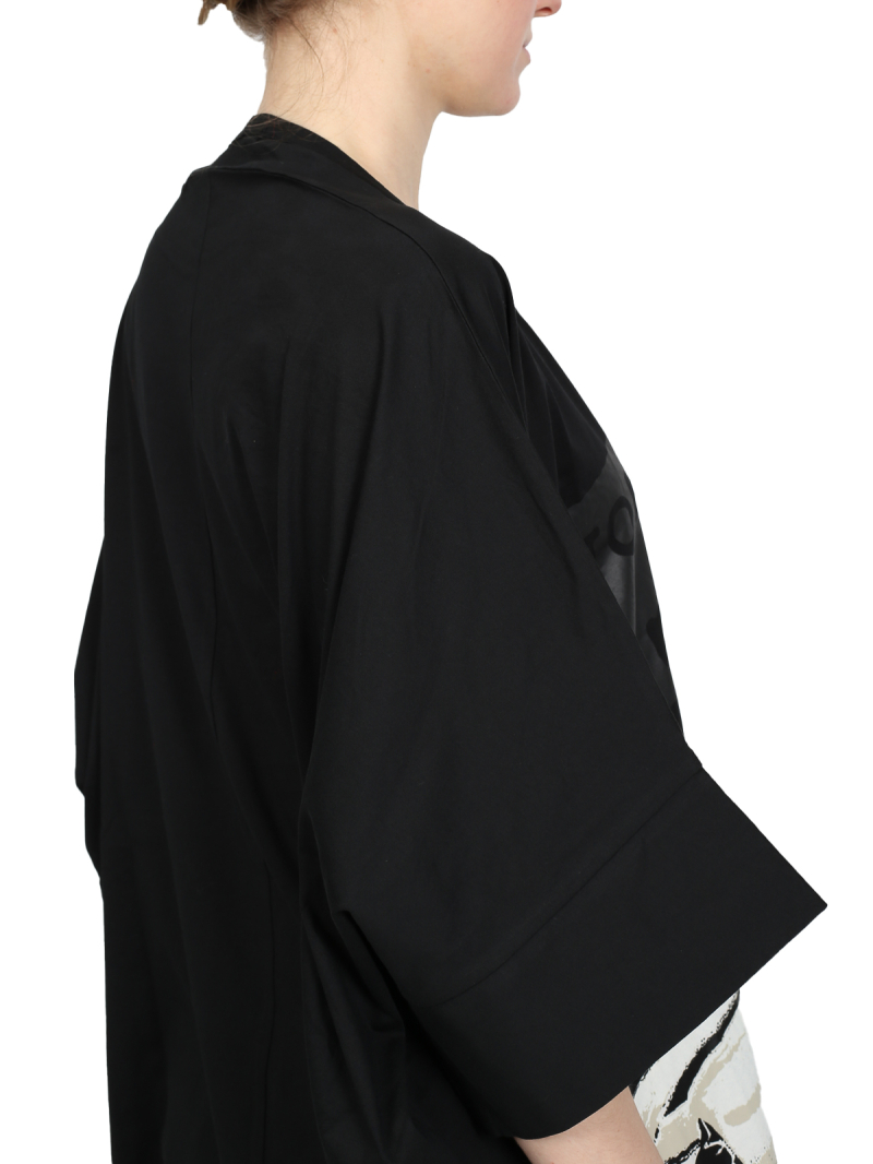 Rundholz - Gerades weites baumwoll jersey kleid - 1251300901