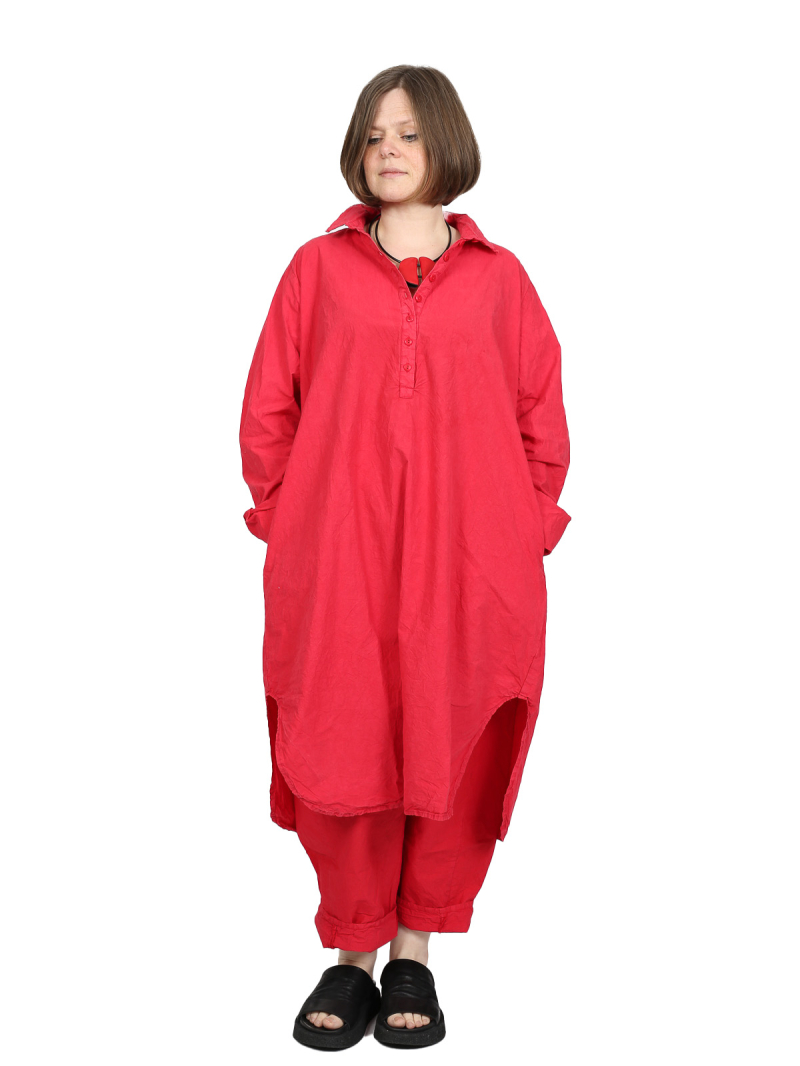 Privatsachen - Simpelle shirt dress - Noise cotton - Pepper - 252146