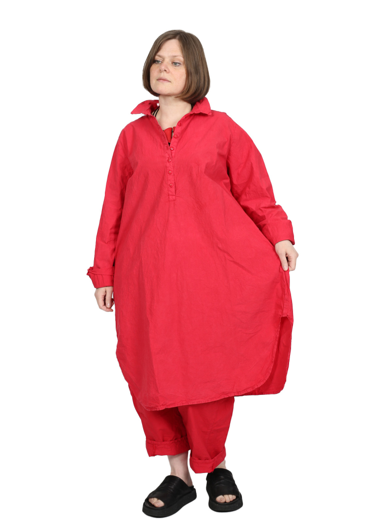 Privatsachen - Simpelle shirt dress - Noise cotton - Pepper - 252146