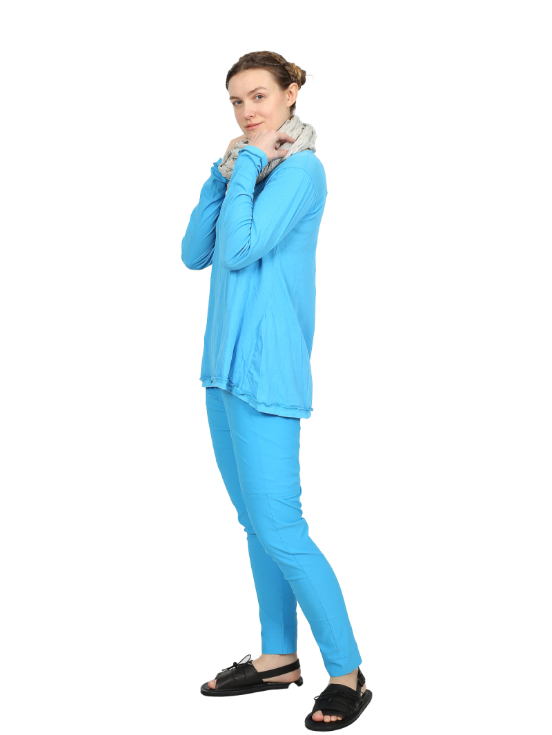 Rundholz Black Label - Hip-length cotton jersey t-shirt - 1253230507