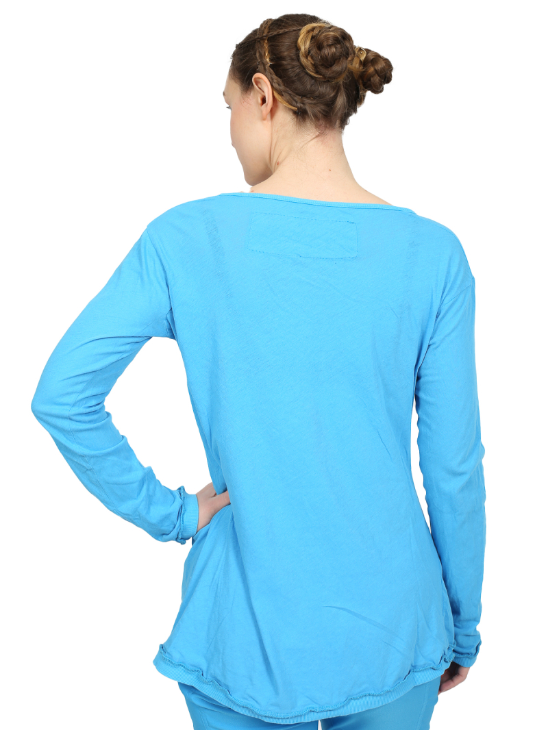 Rundholz Black Label - Hip-length cotton jersey t-shirt - 1253230507