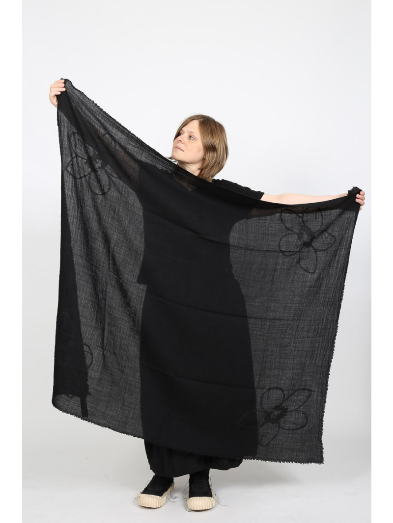 Rundholz Black Label - Прямоугольный шарф из 100% шерсти от Black Label - 2253361404