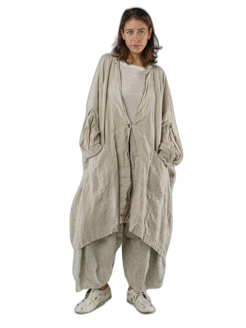 Rundholz - Oversize linen coat - 1251021210