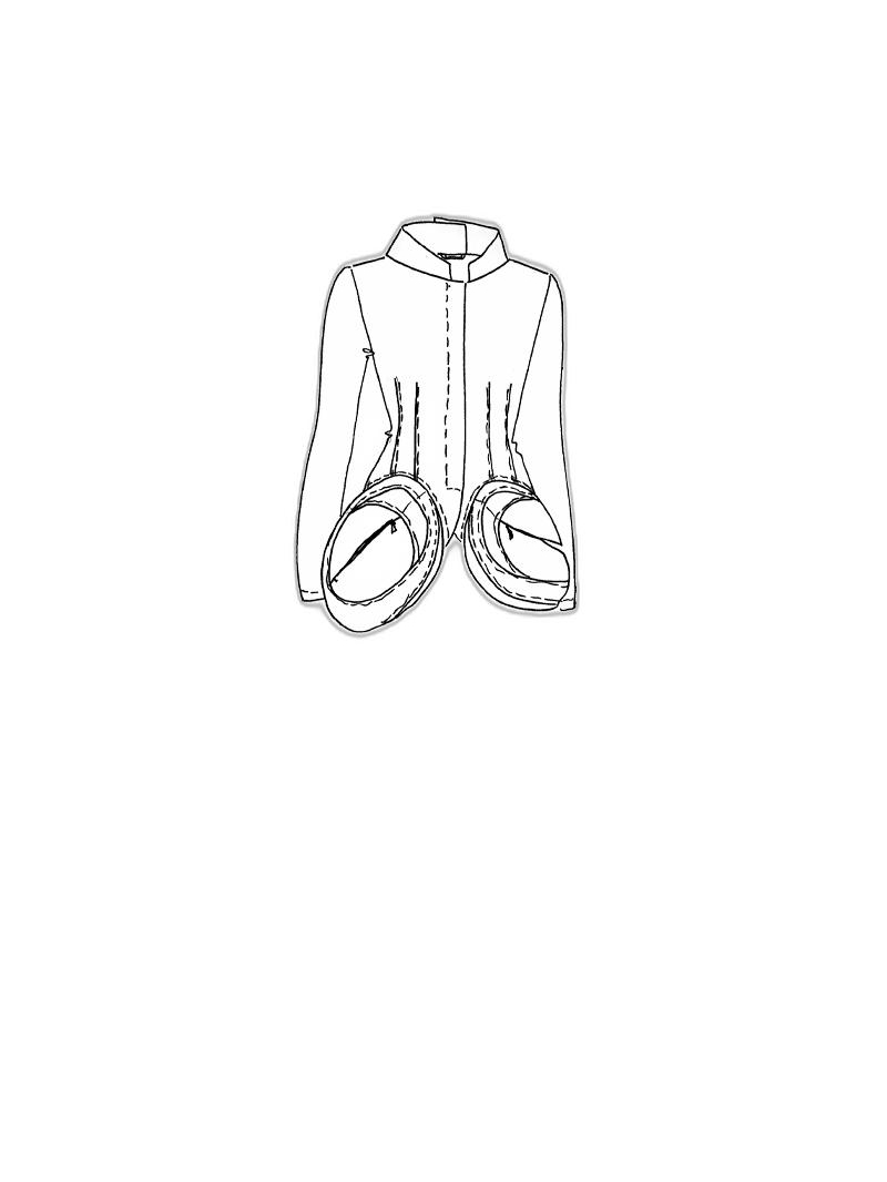 Rundholz - Fitted cotton linen jacket - 1251041105