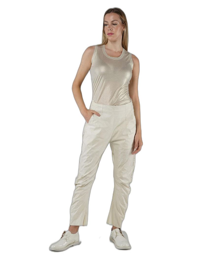 Rundholz - Schmale baumwoll stretch hose - 1251050114