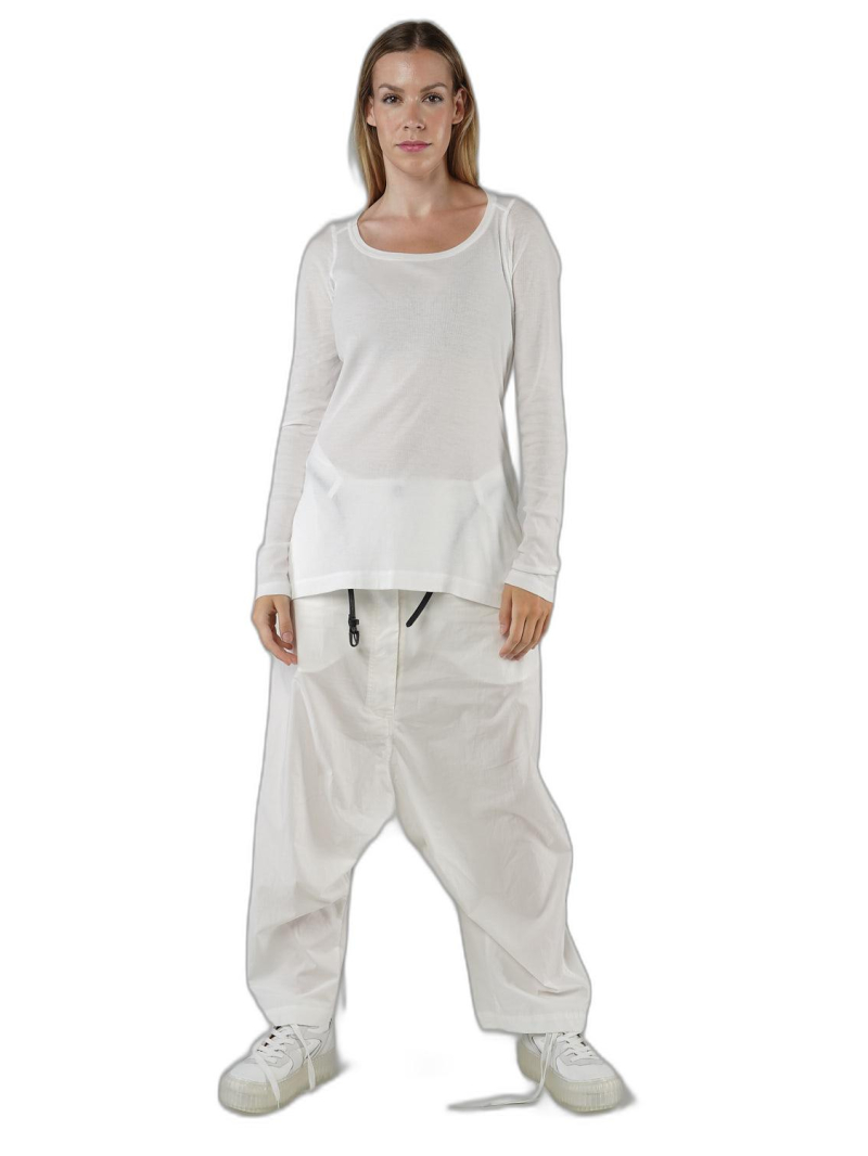 Bois rond - T-shirt étroit en jersey côtelé - 1251140503