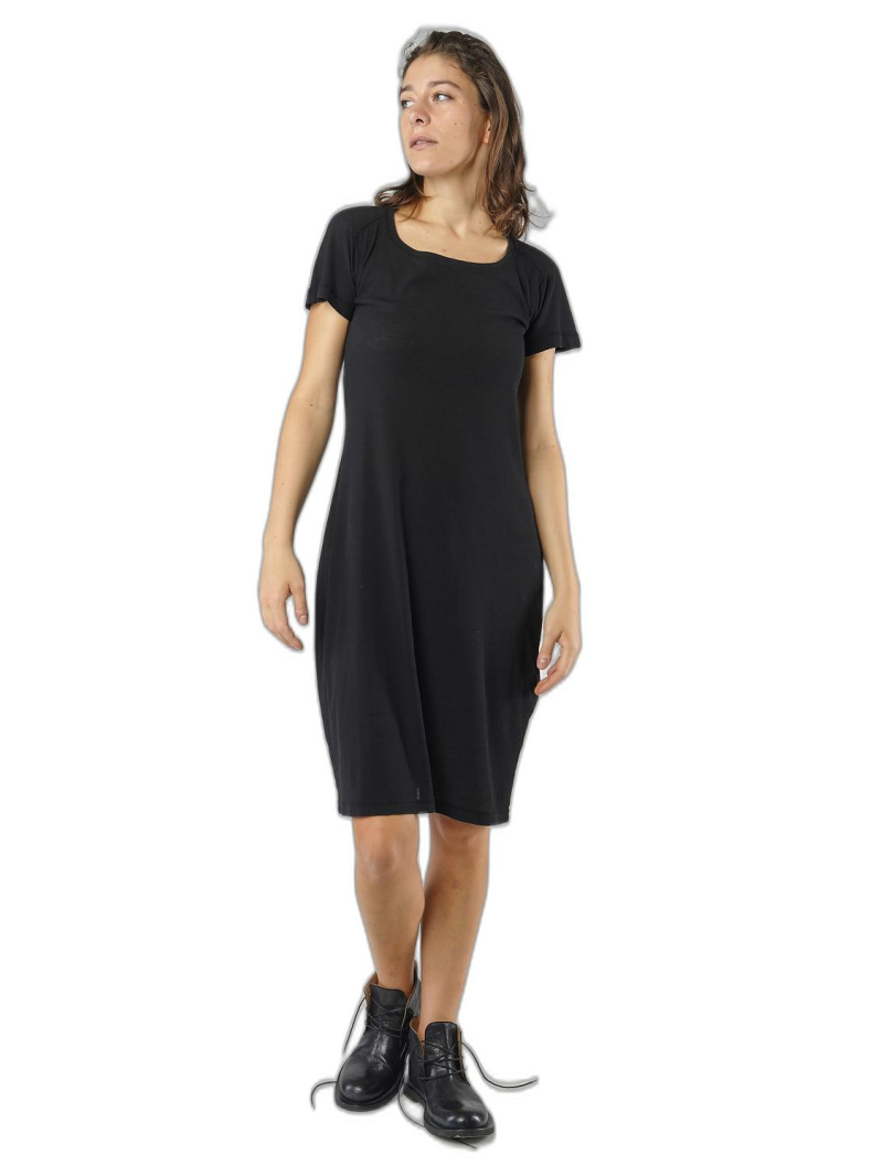 Rundholz - Knielanges rippenjersey kleid - 1251140904