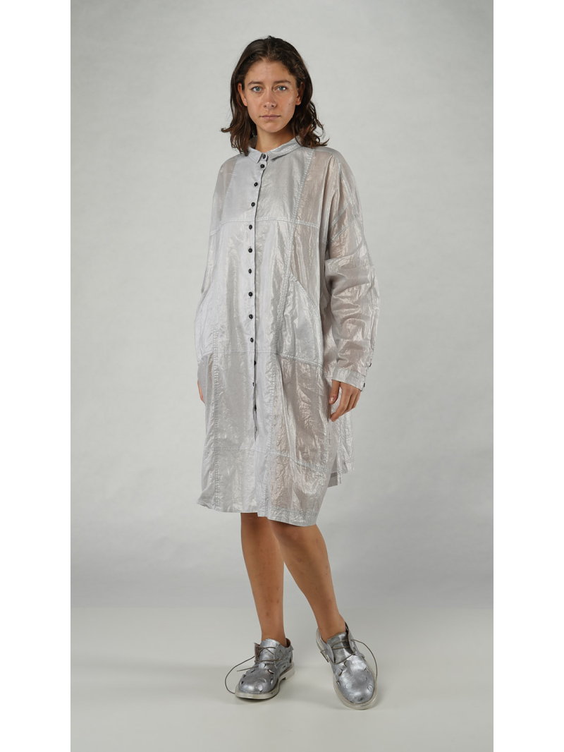 Rundholz - Knielange baumwoll voile bluse - 1251250409