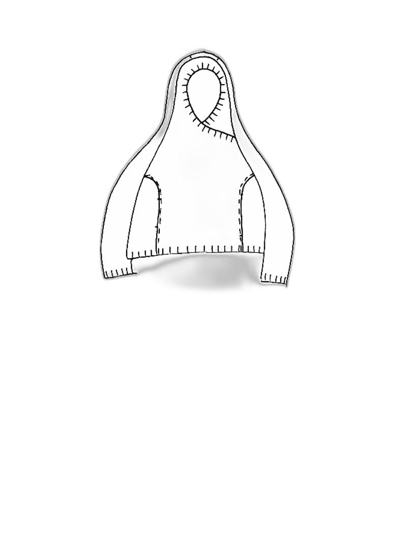 Rundholz - Weites thin french terry t-shirt mit glanz optik - 1251280510