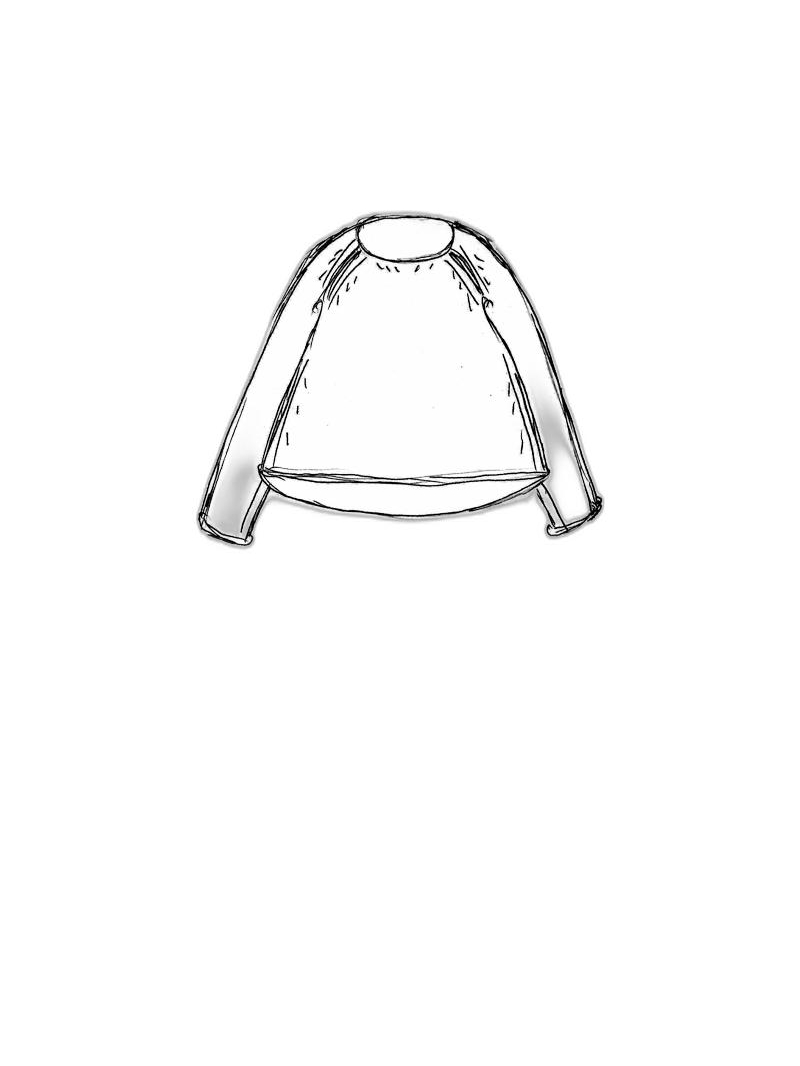 Rundholz - Ausgestellter leinen strick pullover - 1251320702