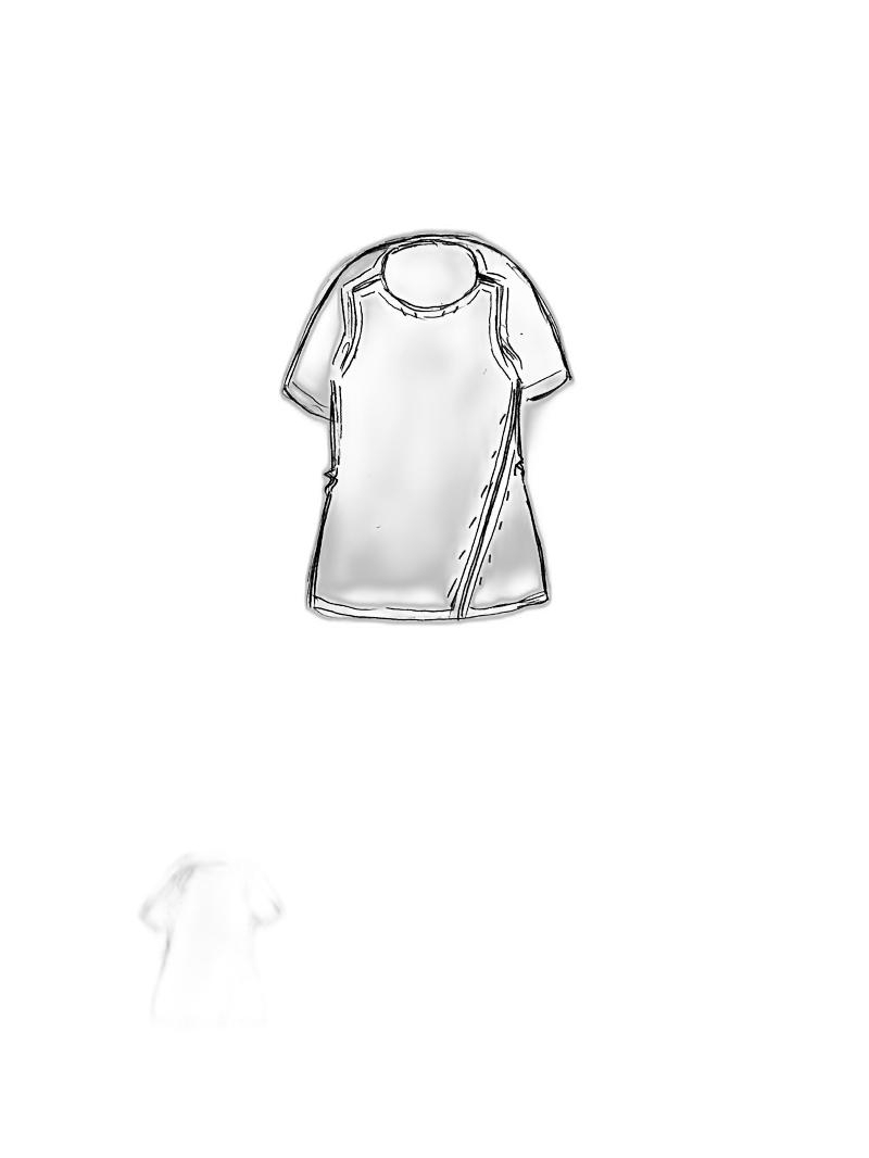 Bois rond - Pull-over étroit en tricot de chanvre - 1251440702