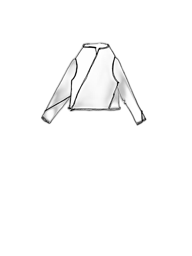 Bois rond - pull oversize en tricot de chanvre - 1251440713