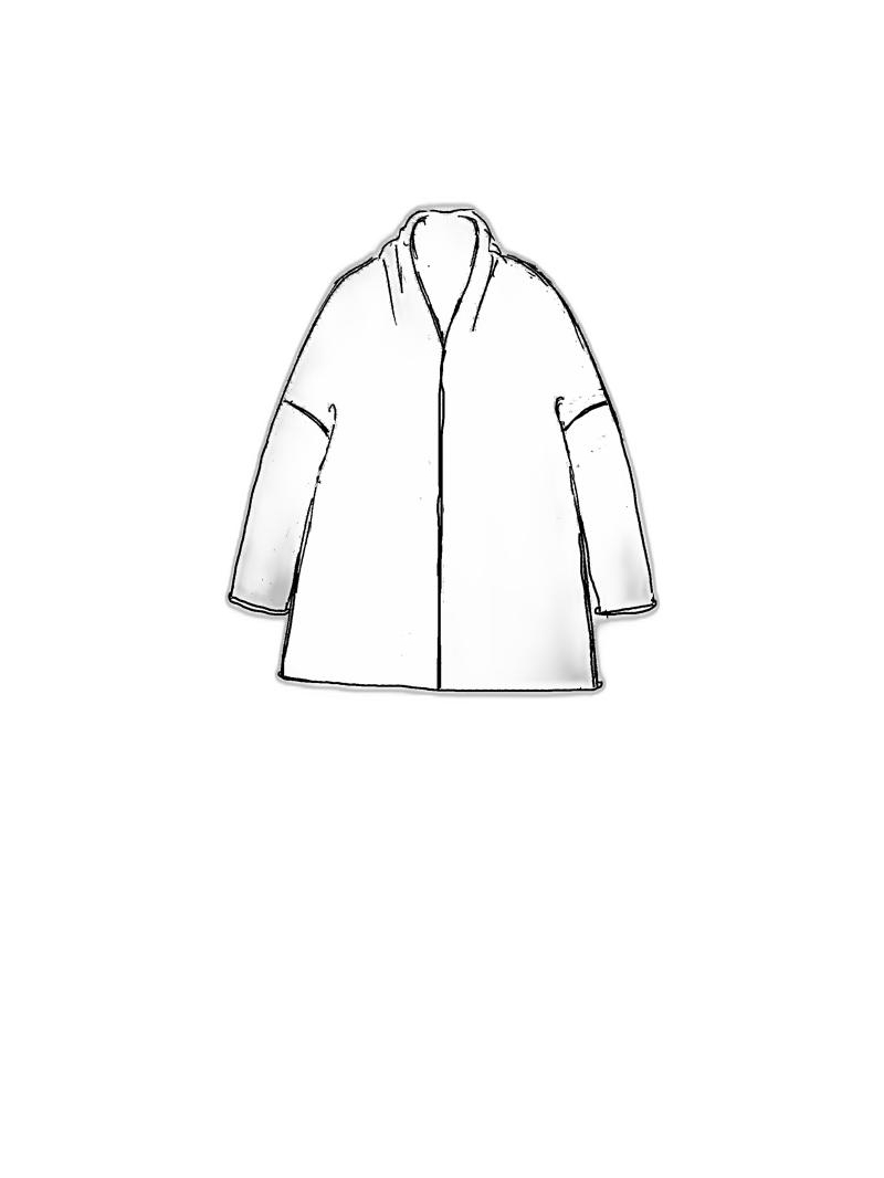 Rundholz - Semi-sheer loose cotton modal knit sweater - 1251450701