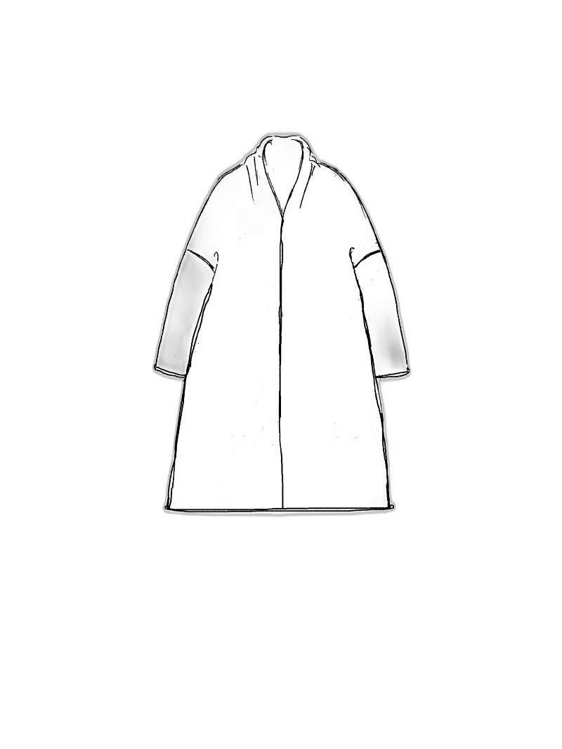 Rundholz - Semi-sheer calf-length cotton modal knit dress - 1251457304