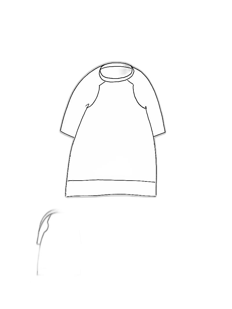 Rundholz - Wadenlanges tussah seiden jersey kleid - 1251570905