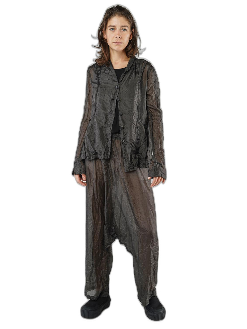 Rundholz - Schmale seiden jacke - 1251781106