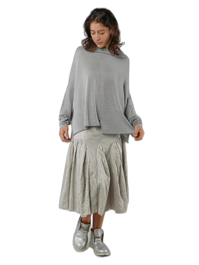 Rundholz - Kastenförmiger glitzernder viskose pullover - 1251840702