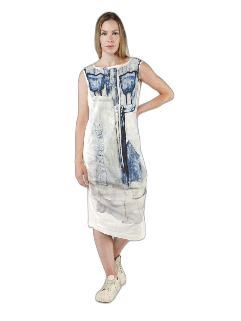 Rundholz DIP - Slim cotton stretch dress - 1252110909