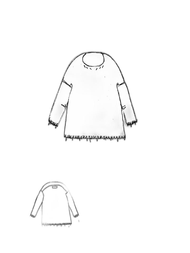 Rundholz DIP - Loose merino raccoon knit sweater - 1252330704