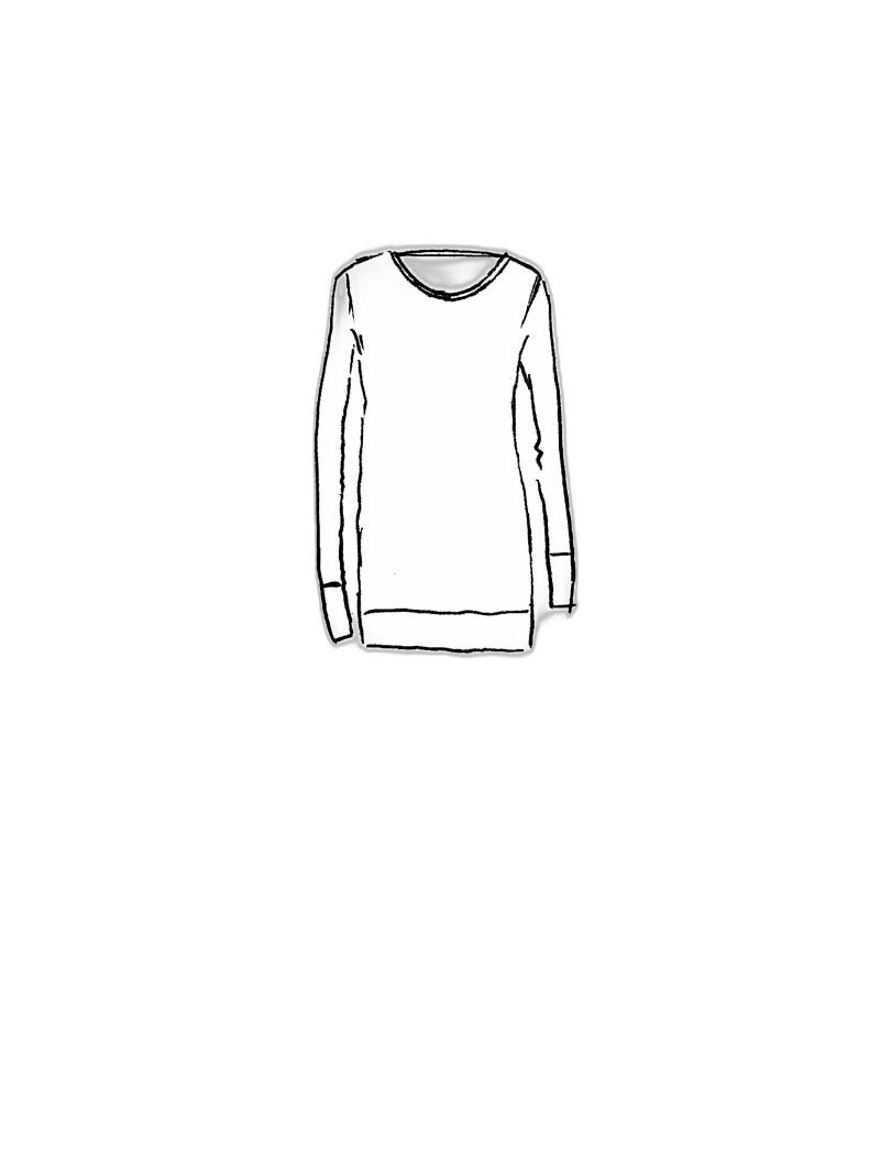 Rundholz DIP - Long sleeve lyocell silk jersey t-shirt - 1252420501