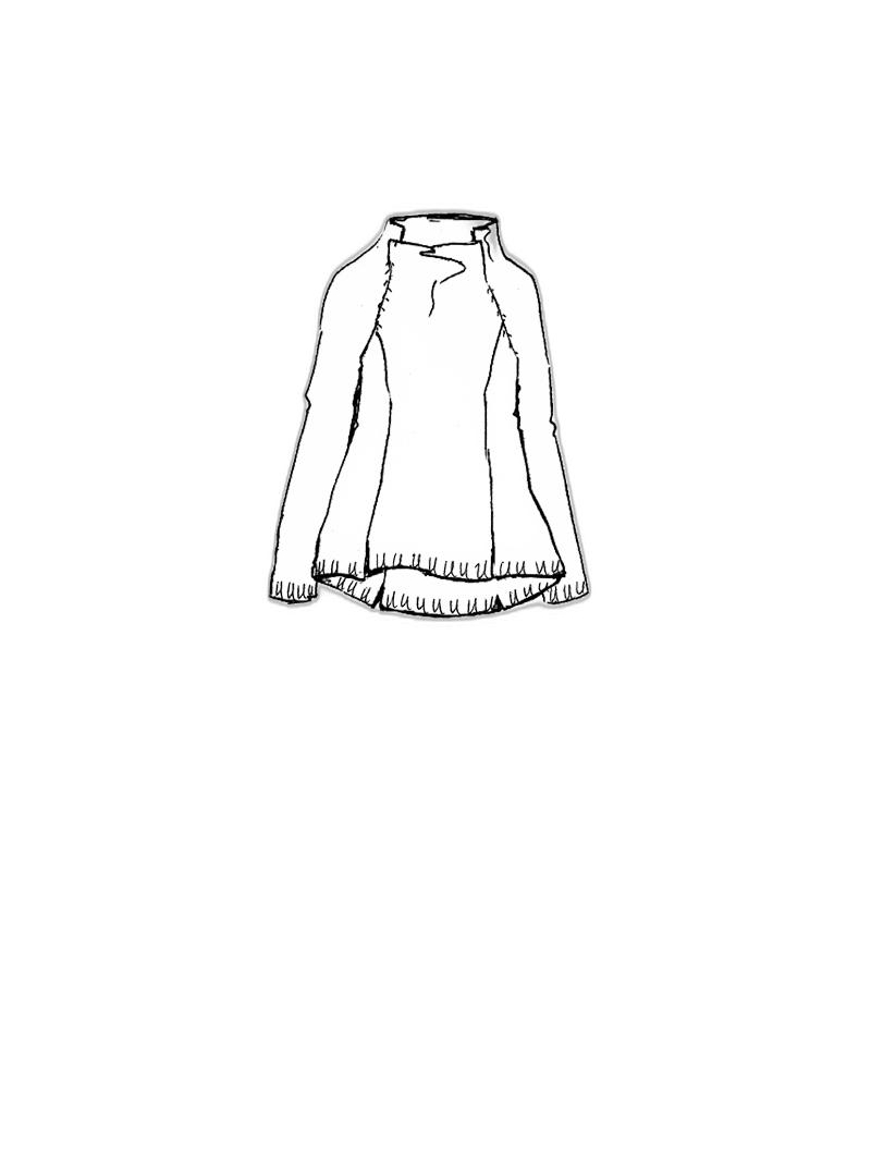 Rundholz DIP - Fitted linen knit sweater - 1252440702