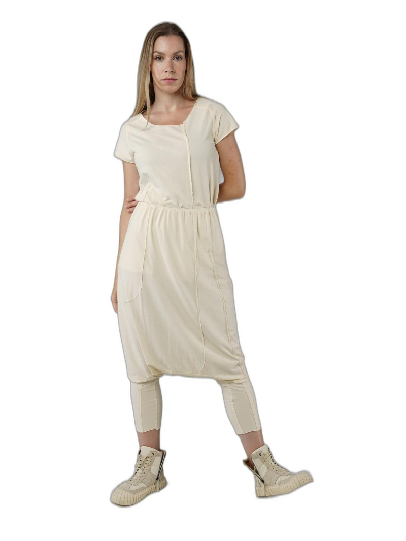 Rundholz DIP - Tulip-shaped cotton crepe jersey cupro pants - 1252560108