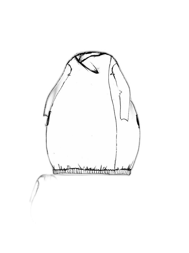 Rundholz DIP - Knielanges baumwoll crepe jersey cupro kleid - 1252560906