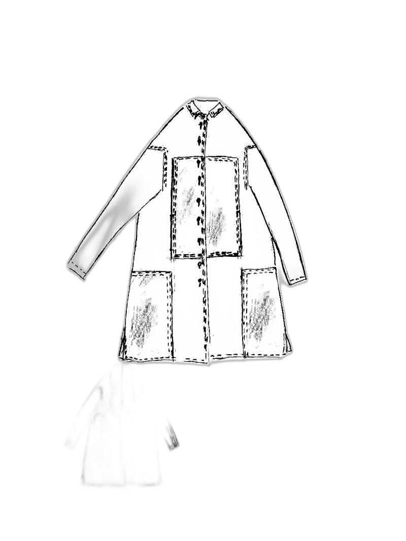 Rundholz DIP - Wide cotton voile dress - 1252580902