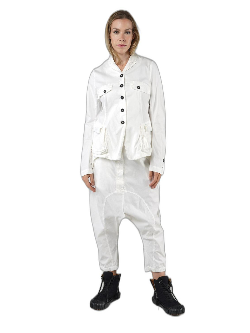 Rundholz DIP - Fitted cotton twill stretch jacket - 1252601114