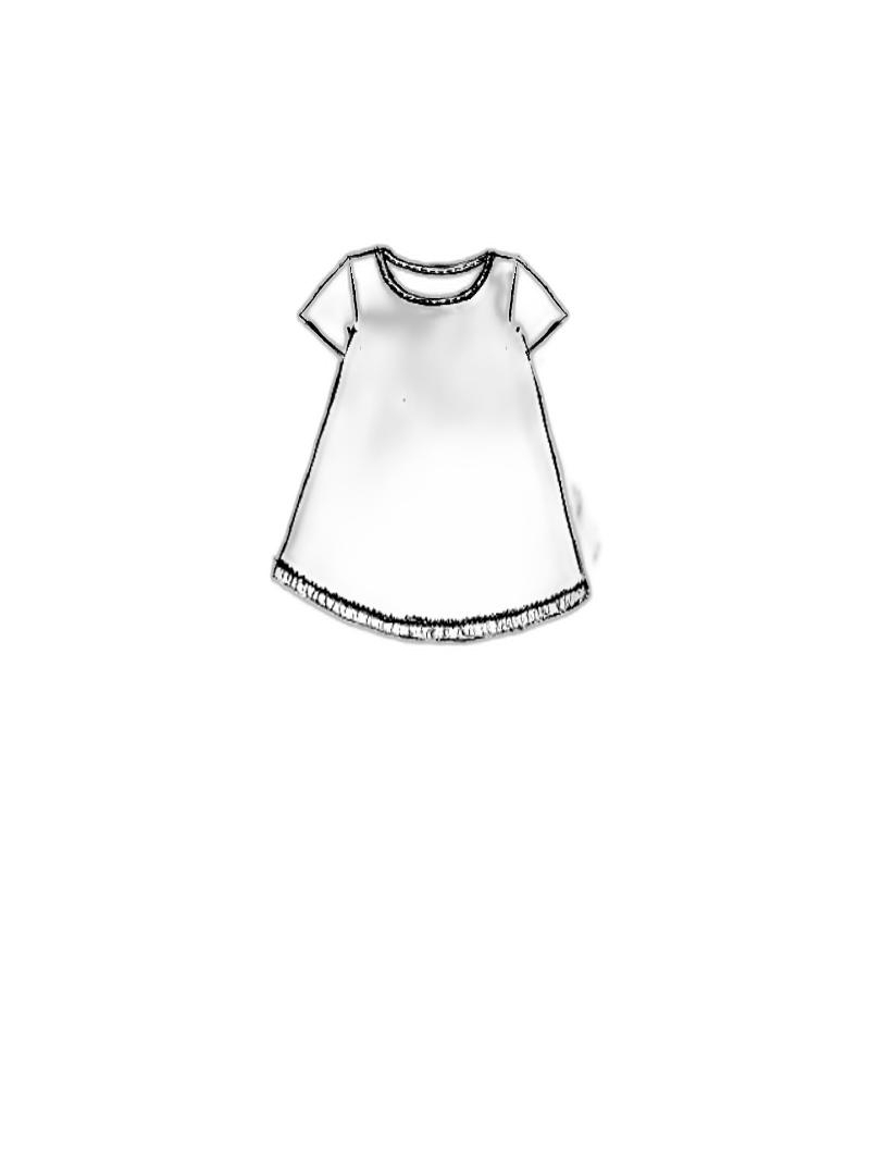 Rundholz Black Label - Hüftlanges baumwolljersey t-shirt - 1253230503