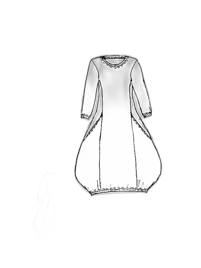 Bois rond Black Label - Robe ballon french terry - 1253250902