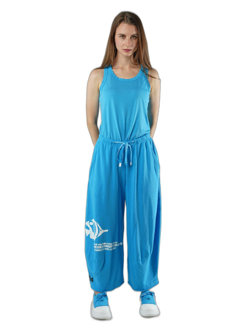 Rundholz Black Label - Pantalon de jogging ample french terry avec impression placée - 1253290111