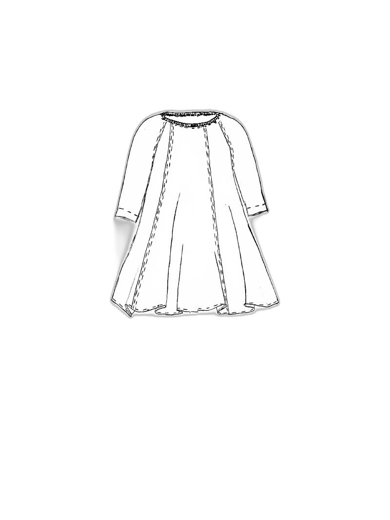 Rundholz Black Label - A-förmige baumwollvoile bluse - 1253320410