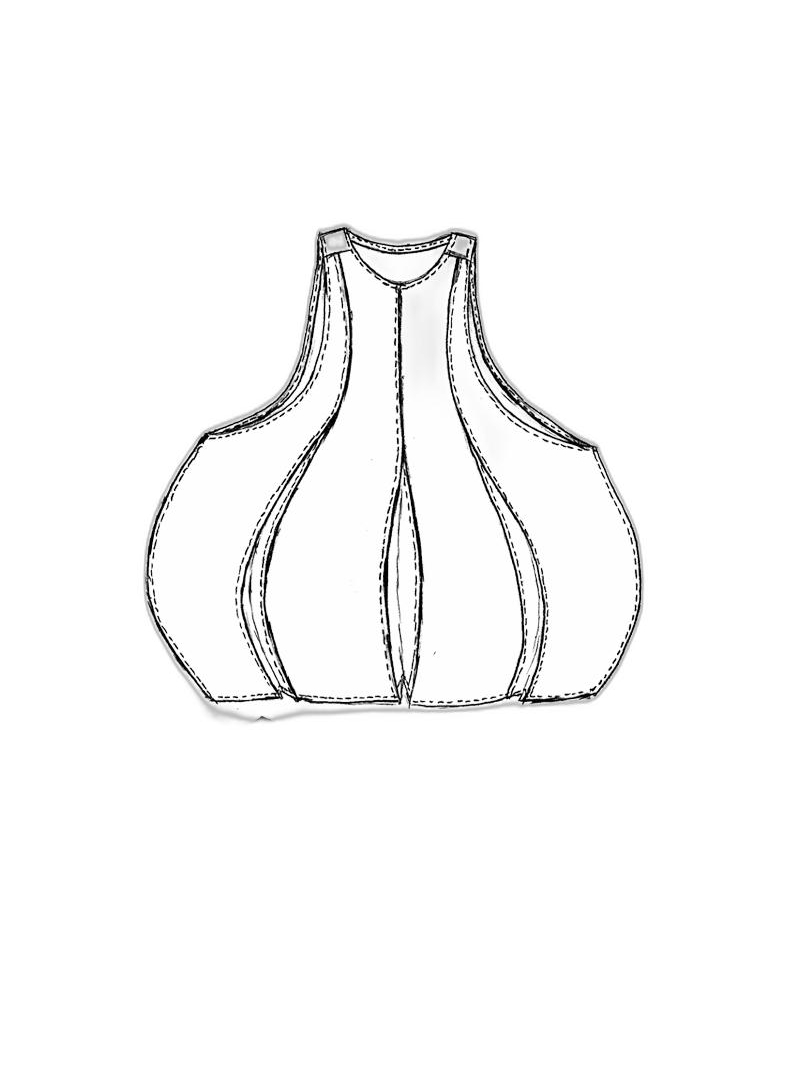 Rundholz Black Label - Robe oversize en voile de coton - 1253320903