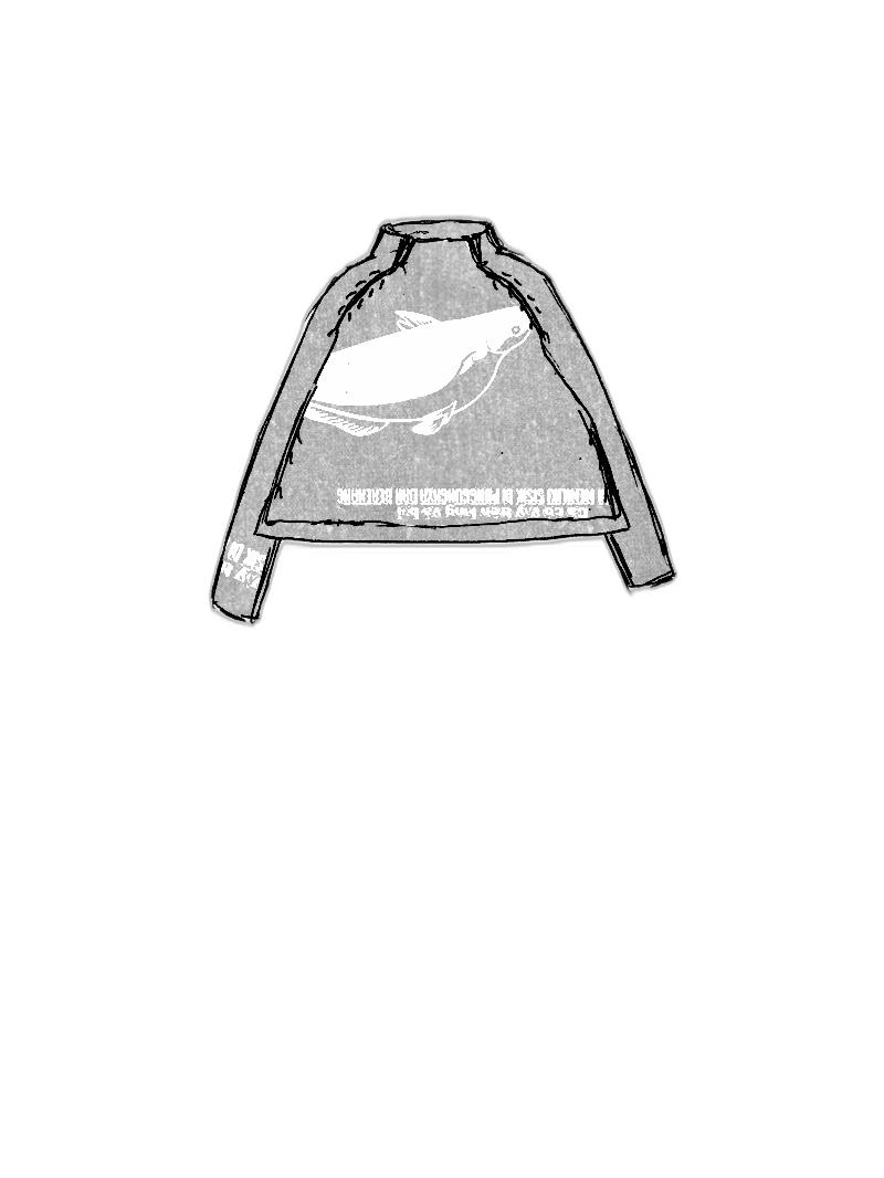 Rundholz Black Label - Flared cotton sweater with print - 1253330701