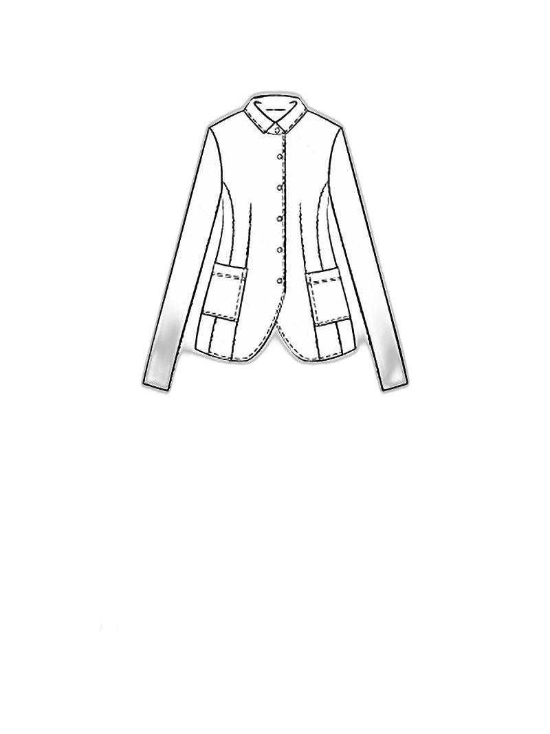 Rundholz Black Label - Veste cintrée en mesh - 1253341102