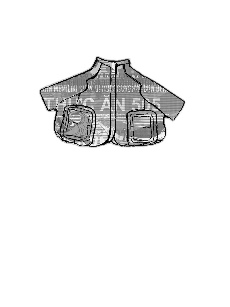 Rundholz Black Label - Hip-length tyvek jacket - 1253421103