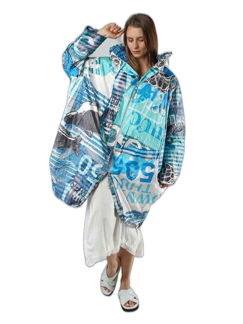 Rundholz Black Label - Very wide tyvek coat - 1253421205