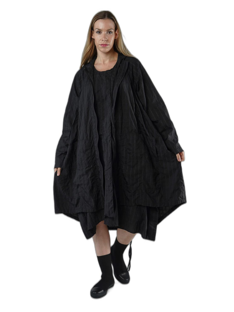 Rond Black Label - Manteau évasé en nylon - 1253431201