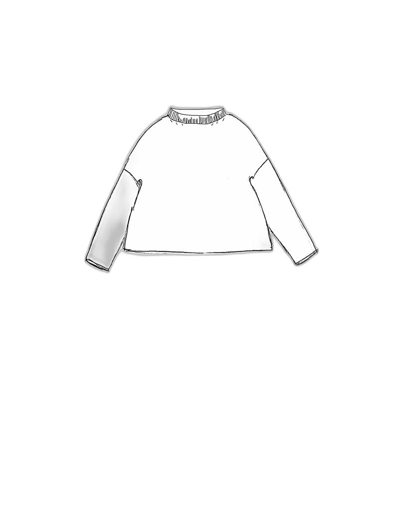 Rundholz Black Label - Wide cotton knit sweater - 1253450701