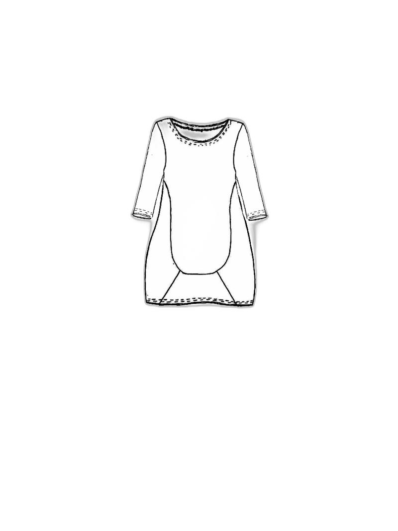 Rundholz Black Label - Gerades schmales pima baumwoll jersey t-shirt mit kräuselpartie - 1253470512