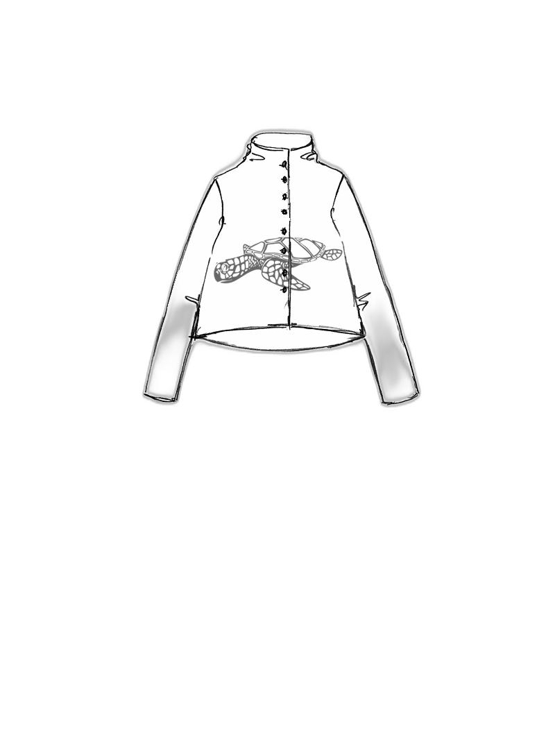 Rundholz Black Label - Veste en coton et nylon à longueur de hanches - 1253587108