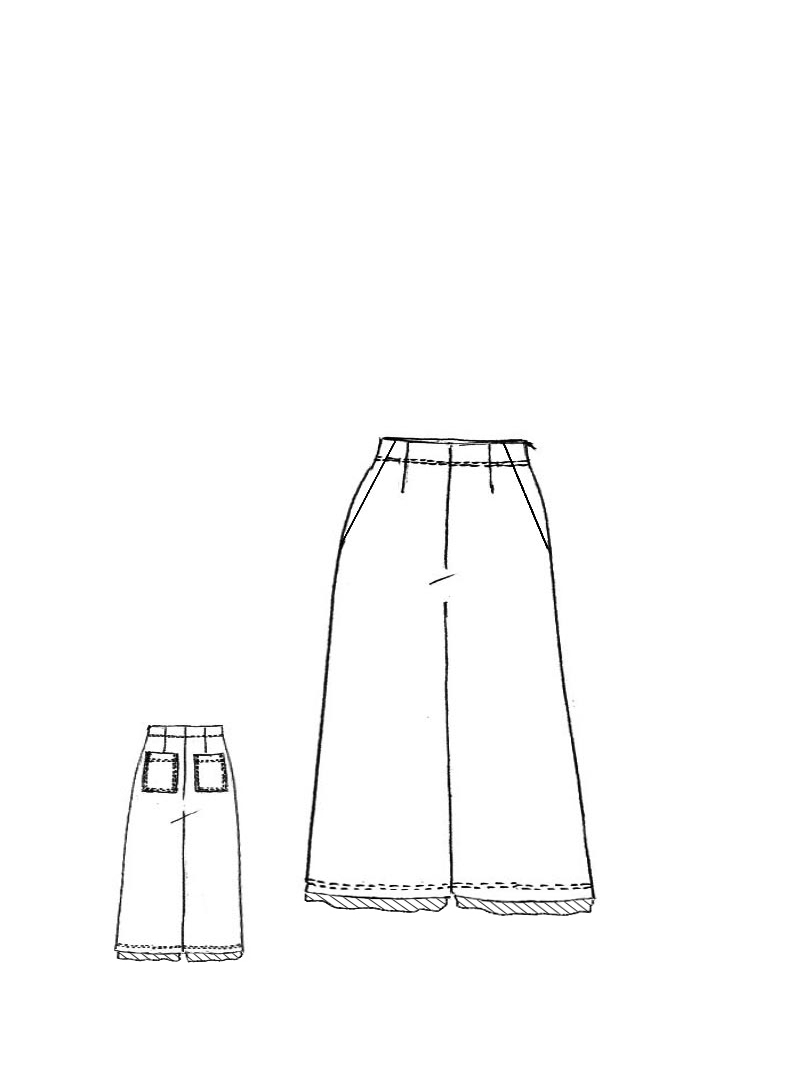Rundholz Black Label - Straight wide cottonshape pants - 1253630105