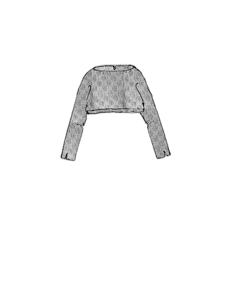 Rundholz Black Label - Short linen knit sweater - 1253730701