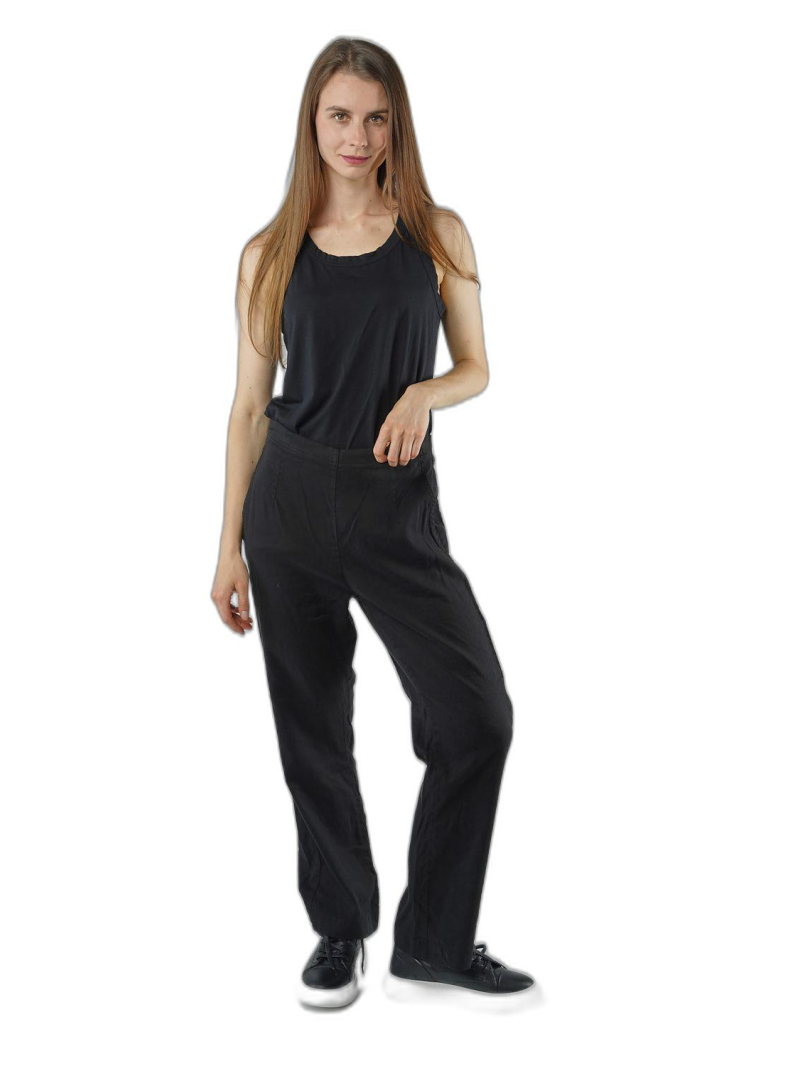 Rundholz Black Label - Boot cute pantalon stretch en lin - 1253830101