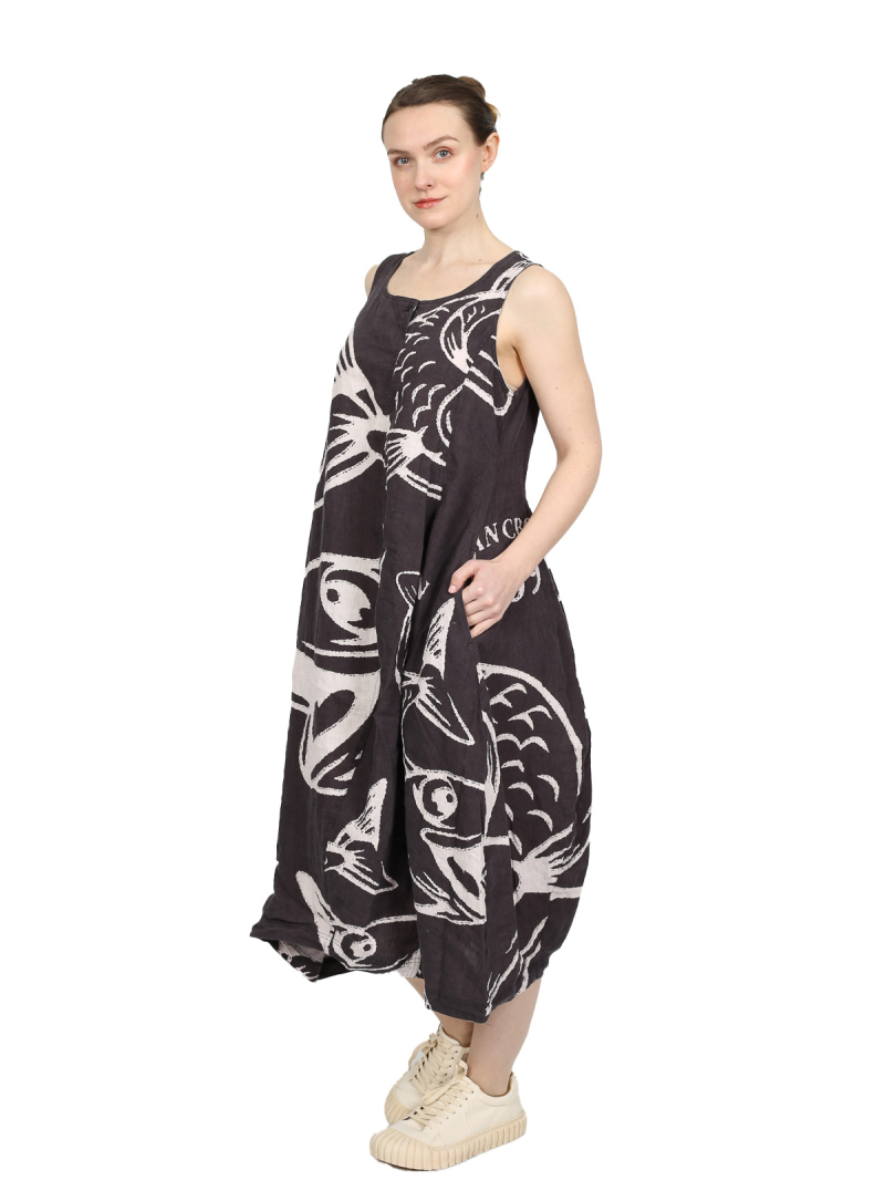 Rundholz Black Label - dress - black print - 1253550907